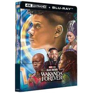 Disney Black Panther 2: Wakanda Forever (Steelbook Wakanda) (4K UHD + Blu-ray)