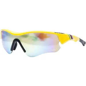 Ocean Sunglasses - Iron - lunettes de soleil - Monture : Jaune Laqué - Verres : Revo Jaune (94000.7) pas cher