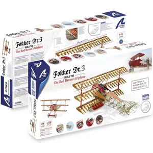 Artesania Latina - Fokker Dr.I Red Baron's Fighter - Houten Zelfbouwpakket 1/16 pas cher
