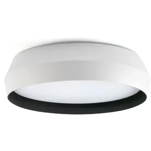 Comparateur de prix : Faro Shoku 350 Blanc, Noir Applique / Plafonnier 24w 2700k