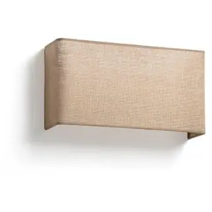 Faro Otton Applique Rectangulaire Horizontale En Jute 2lVendu parcdiscount