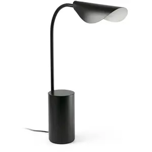 Faro Barcelona - liggera Lampe à poser noire 20076 pas cher