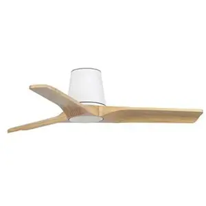 Faro Barcelona - heywood tub s Ventilateur de plafond blanc sans lumiè... pas cher