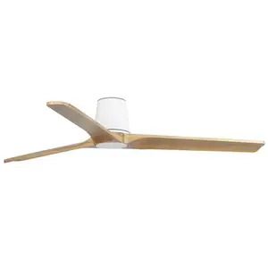 HEYWOOD TUB L Ventilateur de plafond blanc sans lumière 33838 pas cher