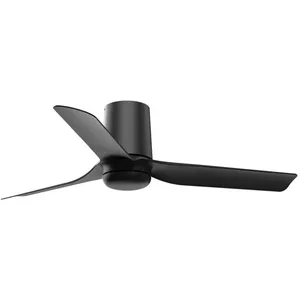 Faro Mini Punt Tub Petit Ventilateur De Plafond Dc Noir 6 Vitesses pas cher