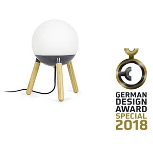 Faro Lampe de table grise Mine 1 ampoule pas cher