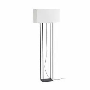 Faro VESPER-Lampadaire Métal/Textile H135cm pas cher