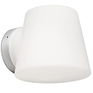 Faro BIANCA-Applique murale IP44 Métal et Verre H11cm