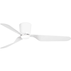 Ventilateur De Plafond Faro Pemba Led Blanc Avec Moteur Dc, 3000k pas cher
