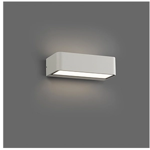 Faro Takua Applique Murale D'extérieur Led Aluminium/Verre L20cmVendu parmanomano