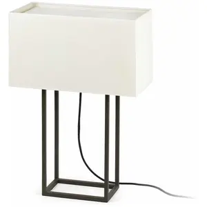 Lampe de Bureau - Faro - Vesper - Marron - 2 Ampoules E27 - 20W pas cher