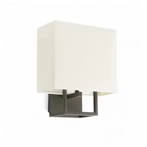 Faro Aplique murale marron Vesper 1 ampoule pas cher