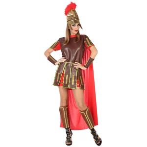 Comparateur de prix : BigBuy Atosa - 97102 - Costume - Déguisement De Guerrière Romaine Rouge Adulte - Taille 3