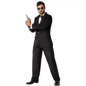 Comparateur de prix : ATOSA - Geheim agent kostuum in heren smoking - XS