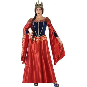 Atosa Costume De Reine Médiévale pas cher