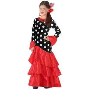 Atosa Costume De Flamenco Sévillan Pour Fille pas cher