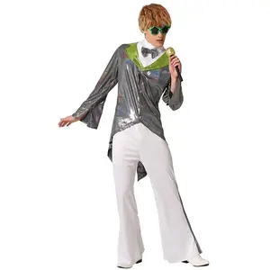 Atosa 66168 Costumes, Argent, XL Homme, Argent, XL pas cher