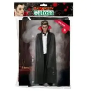 Cape Vampire Rouge Enfant - ATOSA - 140 cm - Intérieur - AdulteVendu paramazon