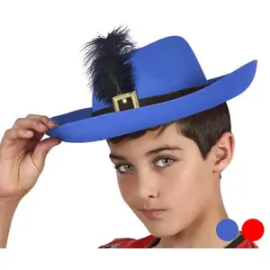 ATOSA 35063 Chapeau Mousquetaire Rouge Enfant Mixte - Adulte pas cher