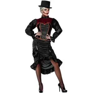 ATOSA Déguisement Victorien Femme Vampire pas cher