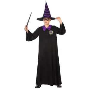 Comparateur de prix : Atosa costume étudiant magicien enfant unisexe enfant 7 à 9 ans