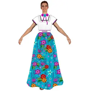 Atosa Kostuums voor Volwassenen Colombia Blauw - XL pas cher