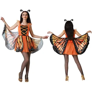 Atosa Costume papillon orange adulte XSVendu parkidinn