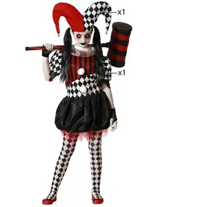 Comparateur de prix : Atosa Costume De Fille Harlequin Pour Halloween