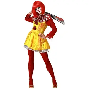 ATOSA Déguisement Femme Clown Jaune pas cher