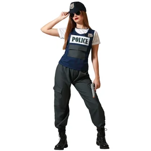 Atosa Costume De Femme Policier pas cher