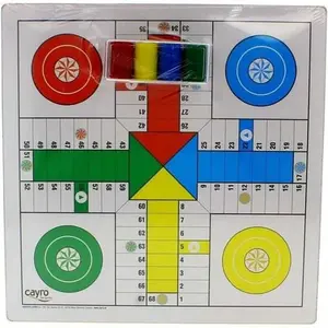 Comparateur de prix : Jeu De Société Tableau En Bois Parchís-Oie 40x40cm Cayro T138/A