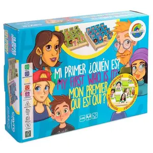 Cayro Jeu De Société Wooden My First Who´s Who 25x18x33 Cm pas cher