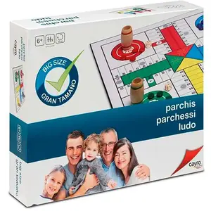 Cayro - 792 - jeu de plateau - jeu des petits chevaux - taille xxl pas cher