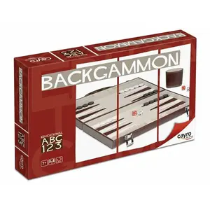 Non communiqué Cayro Jeu De Société Backgammon Polypiel En Mallette pas cher