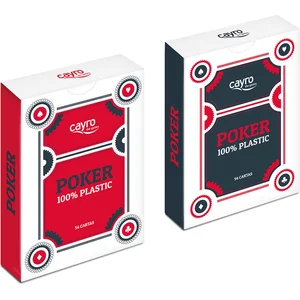 Non communiqué Cayro - Plastic Pokerkaarten pas cher