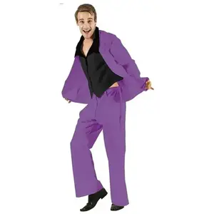 Creaciones Llopis Costume pour adultes 70s Purple Disco Music pas cher