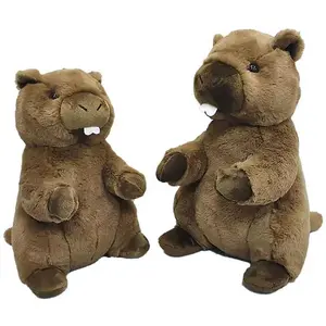 Creaciones Llopis Nounours Marmotte Brune 38 Cm pas cher