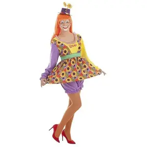 Creaciones Llopis Costume pour les adultes adore le clown femelle 5 piècesVendu parkidinn