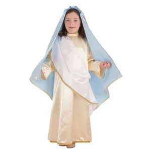 Creaciones Llopis Costume De La Vierge Marie Pour Fille pas cher