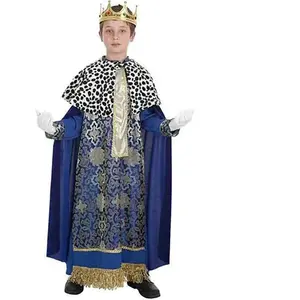 Costume pour enfants creacions llopis blue wizard King Melchior pas cher