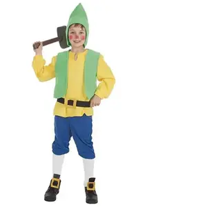 Creaciones Llopis - Costume de nain pour enfants 9/11 ans jaune - Taille L pas cher