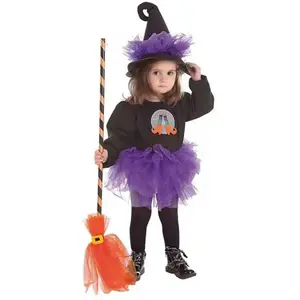 Creaciones Llopis Déguisement De Sorcière Fille Avec Tutu Et Talons pas cher