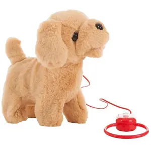 Creaciones Llopis Chien animal en peluche animé de mouvement avec du son pas cher