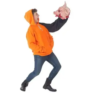 Creaciones Llopis Costume pour adultes Halloween Pig Sudadera Orange (2 pièces)Vendu parkidinn