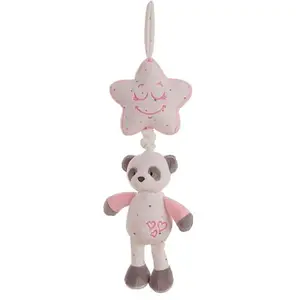Creaciones Llopis Boîte à Musique étoile Bébé Panda 35 Cm pas cher