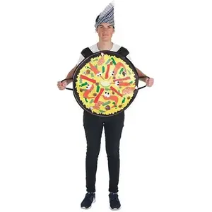 NO NAME Creaciones Llopis Déguisement Emoji Paella Adulte pas cher