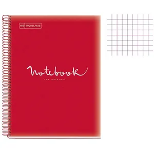 Miquelrius - Cahier à spirale A4 avec couverture en plastique pas cher