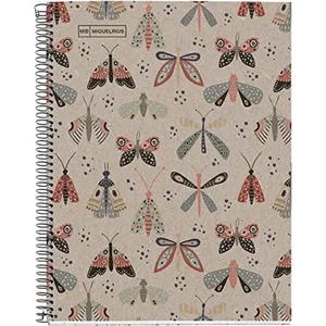 MAUL MIQUELRIUS - Cahier Notebook 100 % recyclé - 1 bande de couleur, A4, 8... pas cher