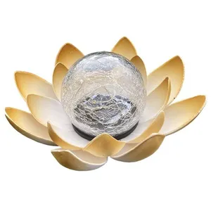 COOCHEER Lampes solaires d'extérieur, globe en verre brisé, décoration... pas cher