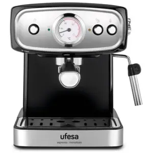 Express Manual Coffee Machine UFESA CE7244 1,5 L Black Silver 850 W pas cher